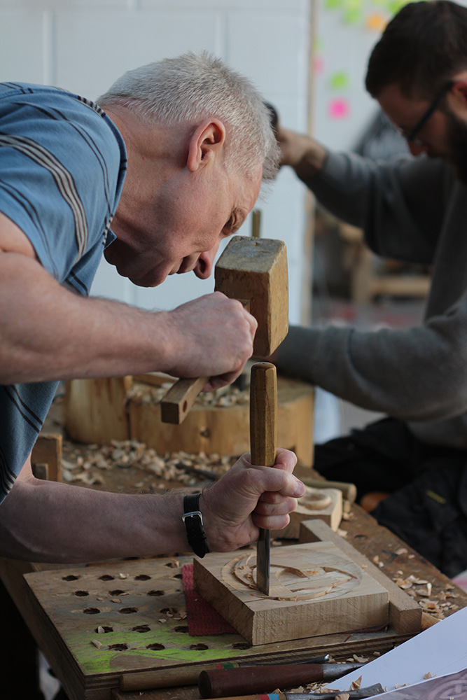 Relief Woodcarving