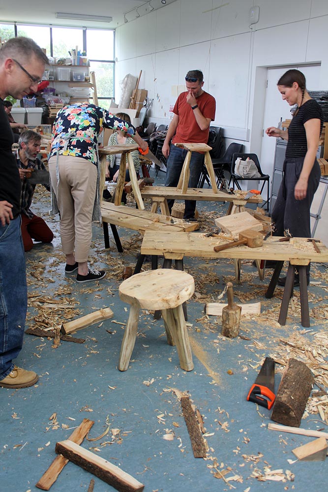 Slab and Stick Stool - Image 8